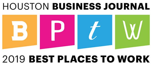 Houston Business Journal Best Places To Work 2019 and 2020